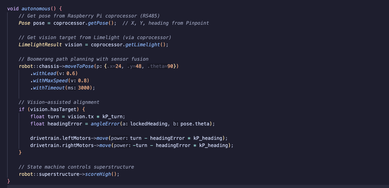 KUdos 2025-2026 Robot Code