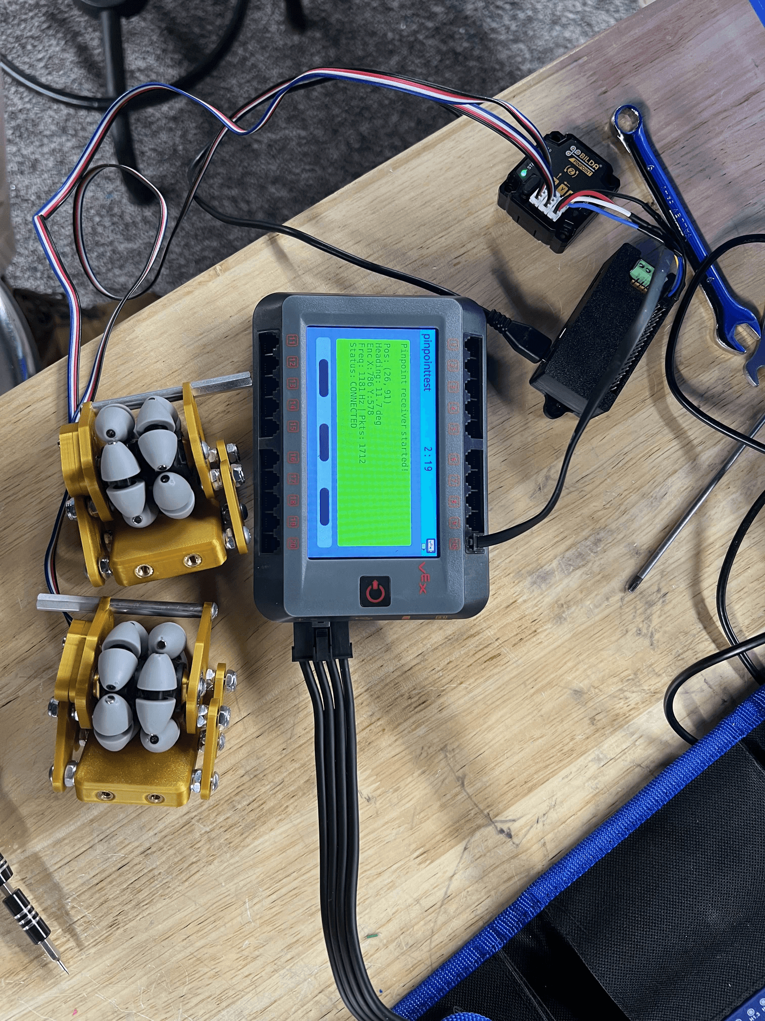 First working stack running Python firmware